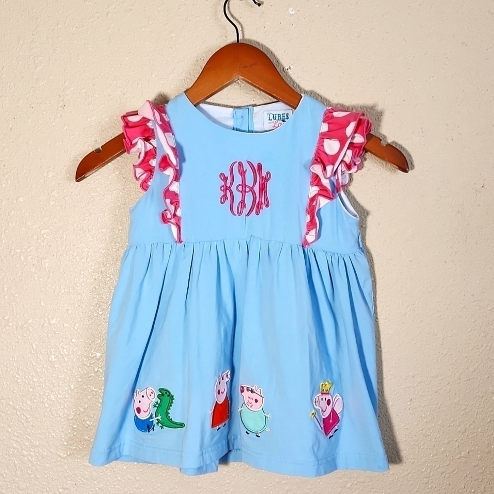 LURES And Lace Peppa Pig Girs Dress